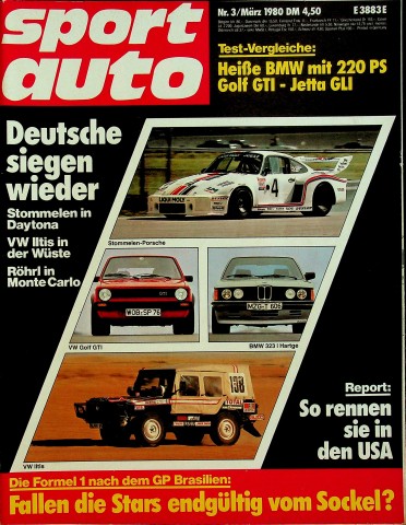 Deckblatt Sport Auto (03/1980)